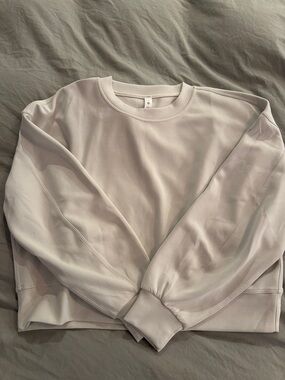 lululemon athletica Women's Crewneck Sweatshirt - Light Cream